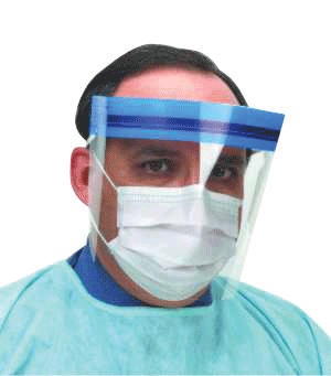 Disposable Face Shield Standard, 24/Pk, IC860