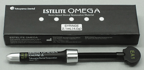 Estelite Omega Polychromatic Composite Light-Cure Syringe Refill, 10723, Cosmetic Dentistry, Composites