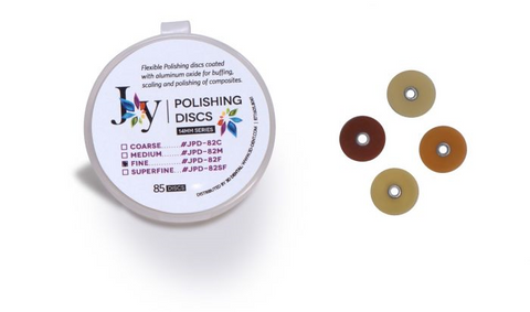 Joy Polishing discs 10mm Fine Jar of 85, JPD-81F