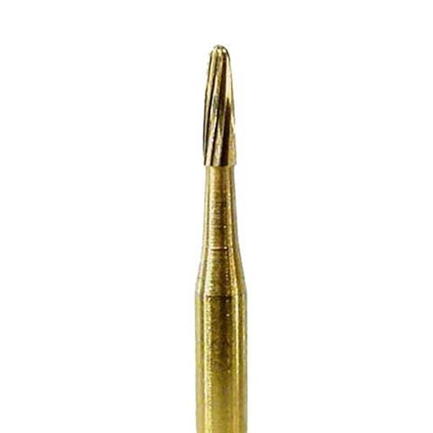 NeoBurr 12-Blade Trimming & Finishing Carbide Single-Use Burs, FG, Bullet, 7802, 1.0 mm, 25/Pk, FG7802