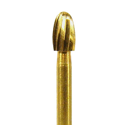 NeoBurr 12-Blade Trimming & Finishing Carbide Single-Use Burs, FG, Egg, 7408, 2.3 mm, 25/Pk, FG7408