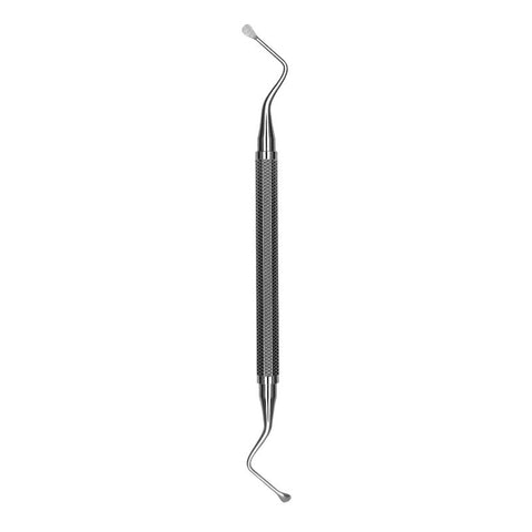 Surgical Curette, Lucas, Double-End, # 522 Hexagon Handle, # 87, 1/Pk, CL87