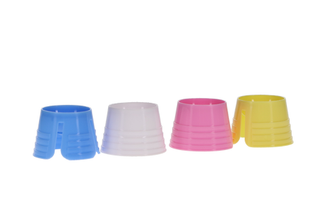 Prehma Disposable Dappen Dishes Assorted 1000/Pk, 10-14410, Impression Material, Accessories-Dappen Dishes Glass