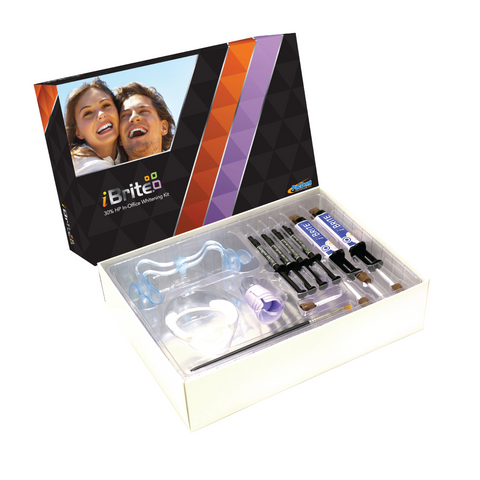 iBrite Chairside Tooth Whitening Gel-Type System, 30% Hydrogen Peroxide, 5-Patient Kit, IB803