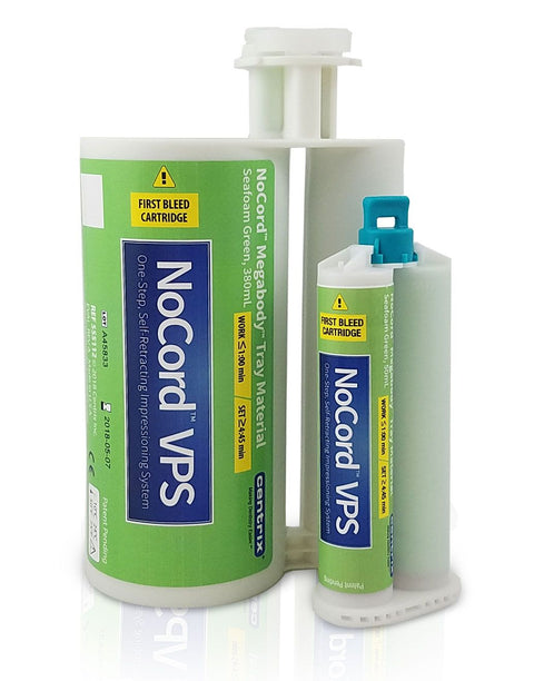 NoCord VPS Impressioning System, MegaBody Tray Material, 50 ml, Seafoam Green, 10/Pk, 310283 (Exp. 05/31/2025)