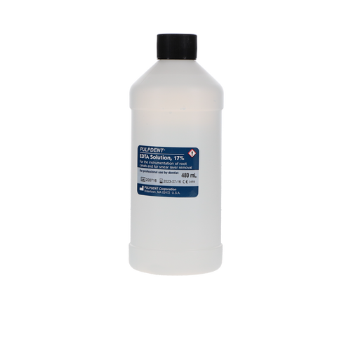 17% EDTA Solution Bottle 480 ml, EDTA480, Endodontics, Solutions & Medicaments