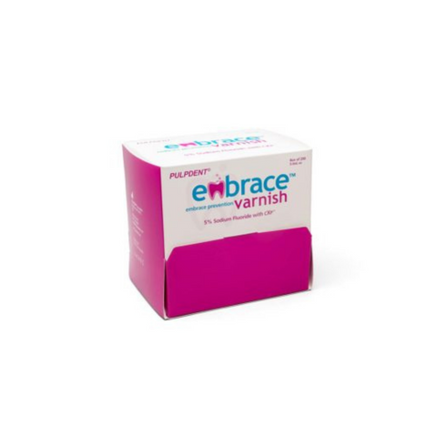 Embrace Varnish, Unit Dose with Applicator Brush, 0.4 ml, 200/Pk, FV200