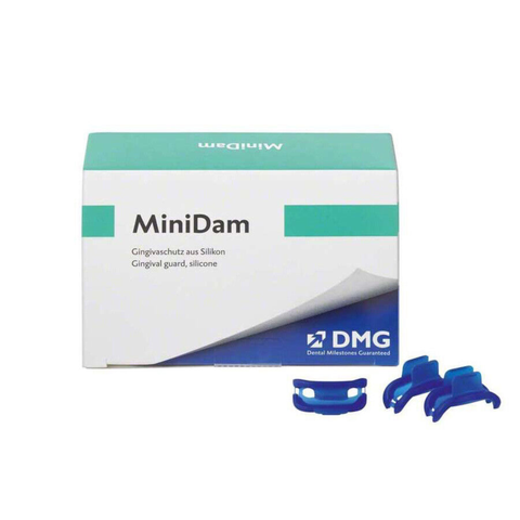 MiniDam Pre-Framed Rubber Dams, Blue, 20/Pk, 220381
