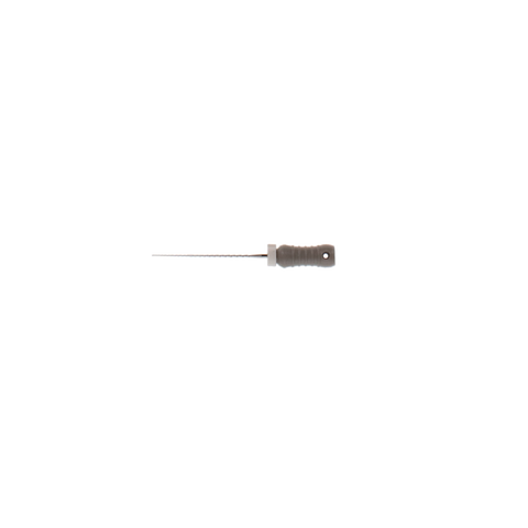 Hedstrom Files, Stainless Steel, 21 mm, # 08, Grey, 6/Pk