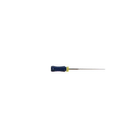 Hedstrom Files, Stainless Steel, 25 mm, # 30, Blue, 6/Pk
