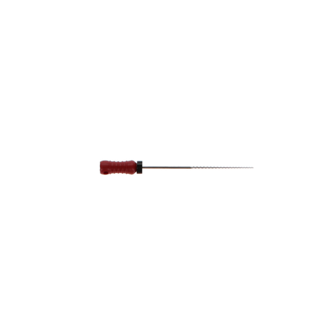 Hedstrom Files, Stainless Steel, 31 mm, # 25, Red, 6/Pk
