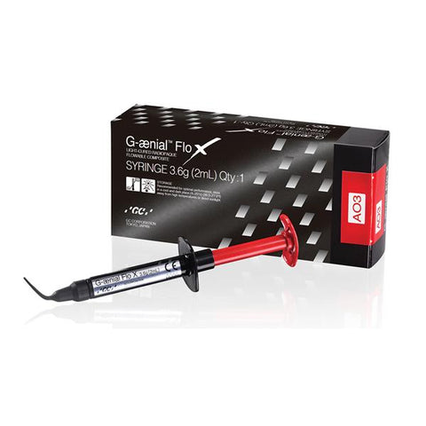 G-aenial Flo X Composite, Light-Cure, Low Viscosity, Syringe Refill, 3.6 g, AO3, 1/Pk