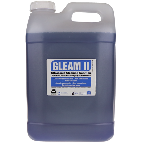 Gleam II Ultrasonic Cleaning Solution, 10 L, 1/Pk, GLE-TP