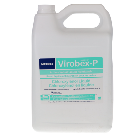 Microbex Virobex-P Antimicrobial Liquid Hand Wash, 4 L, 1/Pk, G-VIRO-XXL