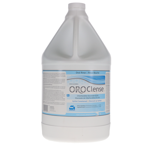 ORO Clense 0.12% Chlorhexidine Gluconate Oral Rinse, 4L, 1/Pk, OC-O