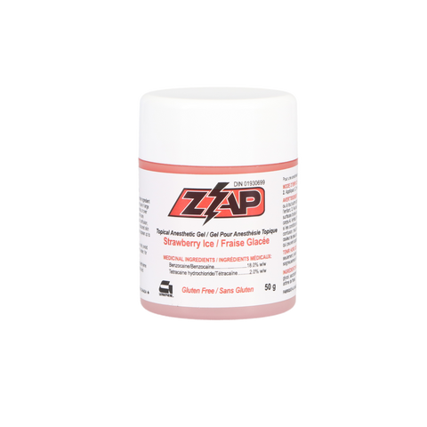 Zap Topical Anesthetic Gel, 50 g, Strawberry Ice, 1/Pk, ZAP-G-SI-XL