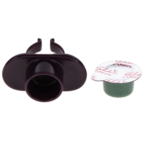 Gelato Prophy Paste Cups Medium Cherry, 24-02477, Preventives, Prophy Paste