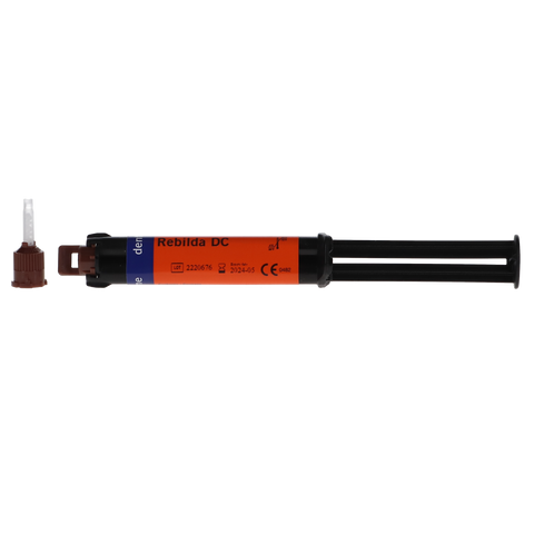 Rebilda DC Flowable Core Build-Up Composite, Dual-Cure, QuickMix Syringe Refill, 10 g, Dentin, 1/Pk, 1403, (Exp.11/15/2025)