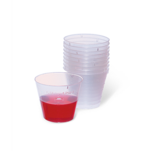 Medicine Mixing Cups, 1 oz, 10/Pk, CX1-CS