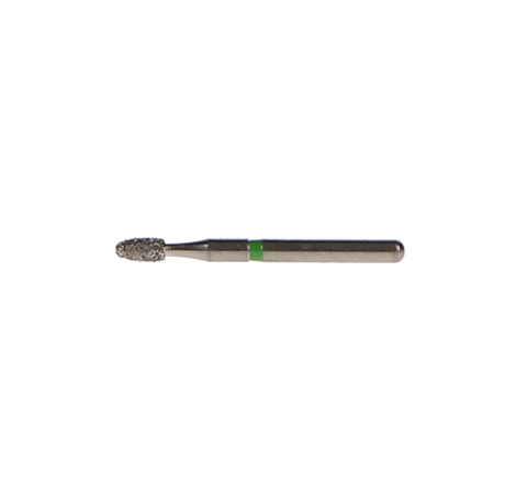 NTI Diamond Burs, FG, Football, # C837, 1.6 mm, Coarse, Green, 5/Pk C379-016