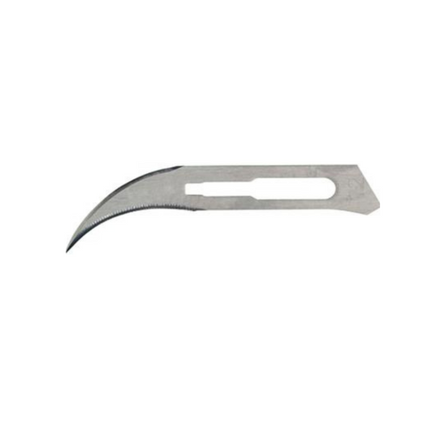 Surgical Blades Carbon Steel Sterile #12B 100/Box, 4-112B