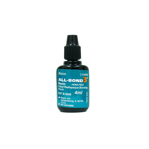 All-Bond 3 Universal Total-Etch Bonding Resin, Refill, 4 ml/Bt, 1/Pk, B-3608P