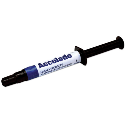 Accolade Thixotropic Flowable Composite High Viscosity Syringe Refill, 90548, Cosmetic Dentistry, Composites-Flowable