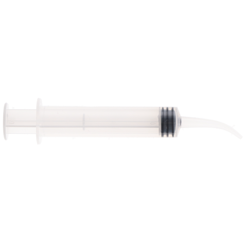 Disposable Utility Syringe, Plastic, Curved Tip, # 412, 12 cc, 50/Pk, LL-UT