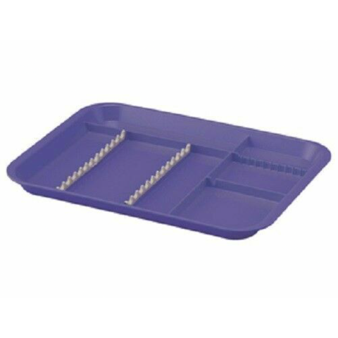 Plasdent - Divided Tray Size B-N Purple, 300BDS-10