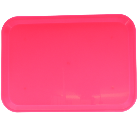 Set-Up Plastic Flat Trays  B Neon Pink, 300BFS-6, Organizing, Tubs, Trays, & Drawers Set-Up