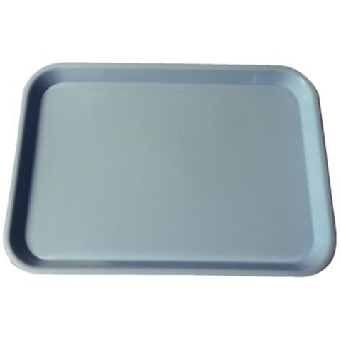 Set-Up Plastic Flat Trays, # F, Neon Blue, 1/Pk, 300FMS-2