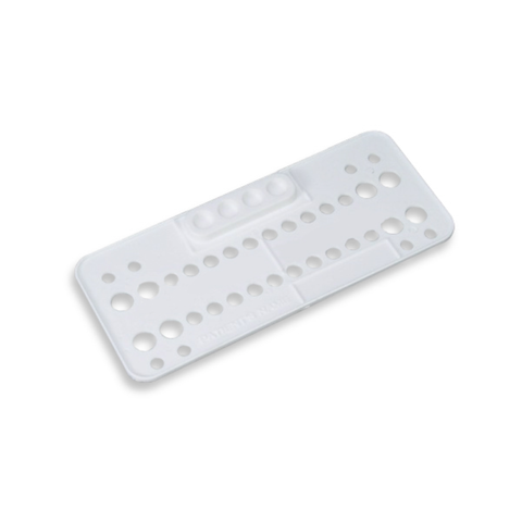 Plasdent - Ortho Bracket Trays White Disposable 25Pcs/Box, BT2003-1, Organizing, Tubs, Trays, & Drawers Set-Up