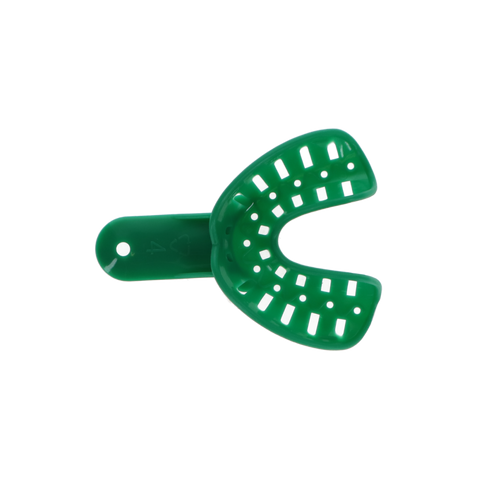 Ortho Impression Trays, Adult, Lower # 4, Small, Green, 25/Pk, ITO-4L