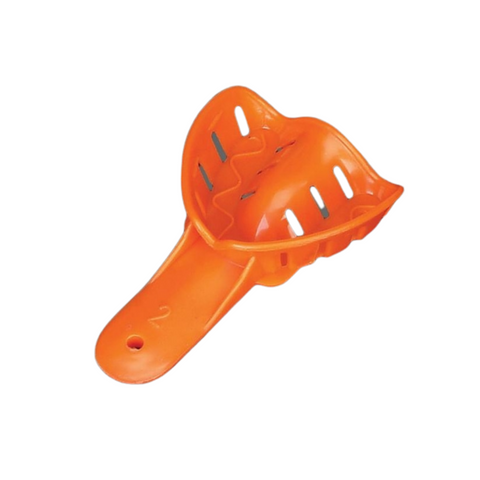 Ortho Impression Trays, Child, Upper # 2, Medium, Orange, 25/Pk, ITO-2U