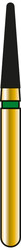 Alpen Multilayer Diamond Burs, FG, Round End Taper, # 856, 1.6 mm, Coarse, Blue, 5/Pk, 60032297