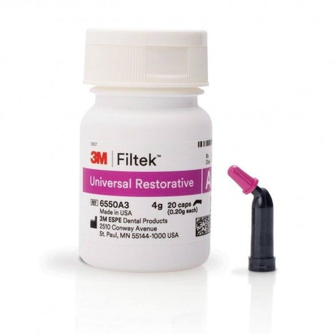 Filtek Universal Capsule Refill 0.2 g, 6550A2, Cosmetic Dentistry, dental Composites