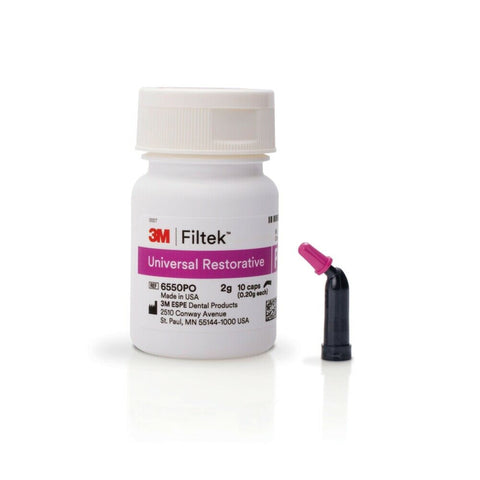 Filtek Universal Capsule Refill 0.2 g, 6550PO, Cosmetic Dentistry, dental Composites