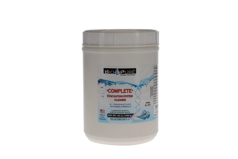 Bio-Pure eVac System Maintenance Cleaner Powder 48 oz, 2801003, Evacuation, Cleaning Solutions