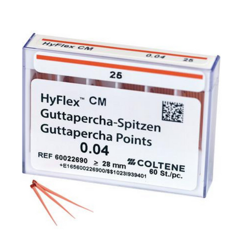 HyFlex CM, Gutta Percha Points, 60/Pk