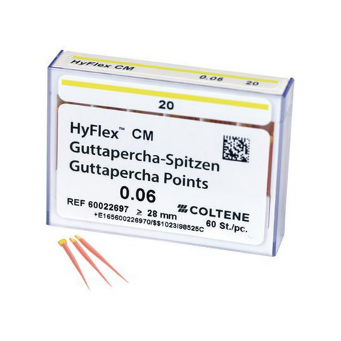 HyFlex CM, Gutta Percha Points, 60/Pk