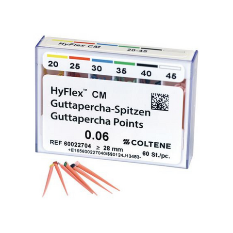 HyFlex CM, Gutta Percha Points, 60/Pk