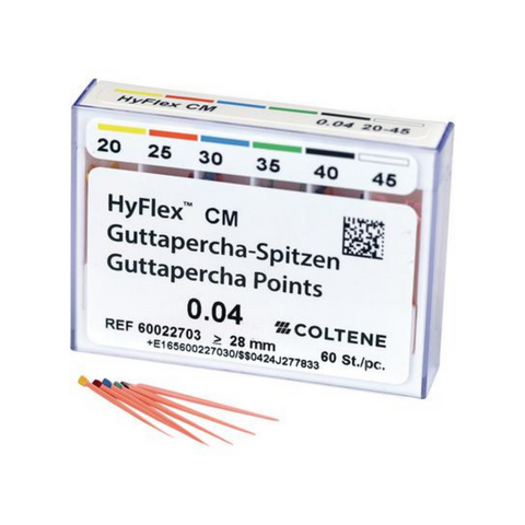 HyFlex CM, Gutta Percha Points, 60/Pk