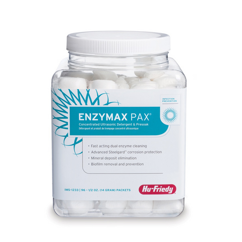 Enzymax Enzyme Detergent Powder Packets 96/Pk, IMS-1233, Infection Control, Ultrasonic Solutions-Enzymatic