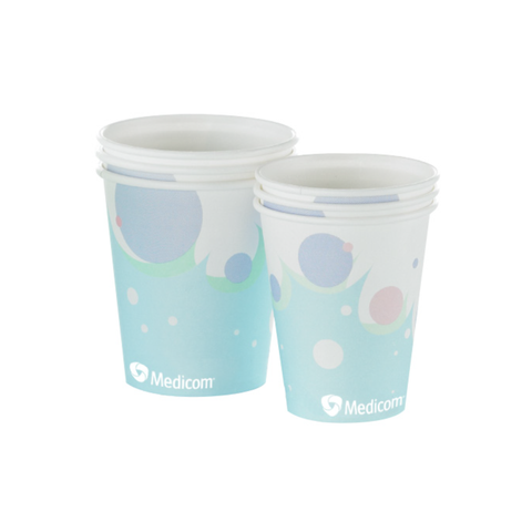 Poly Coated Paper Cups 5 oz Bubbles, 115-CH, Disposables, Drinking Cups