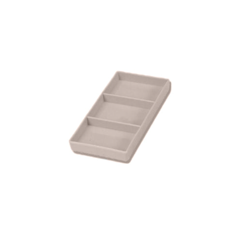 Plasdent - BEIGE Cabinet Organizer #17, 8"L x 4"W x 1"H. Steam and Chemical, 300CR17-7