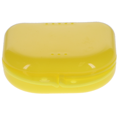 Chroma Retainer Box, 3 1/8" x 3" x 1", Bright Yellow, 12/Pk, CR2000-3X