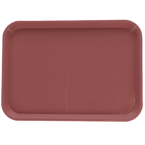 Plastic Set-Up Trays, Ritter, Flat, # B, 13 3/8" x 9 5/8" x 7/8", Coral, 1/Pk, 300BF-6