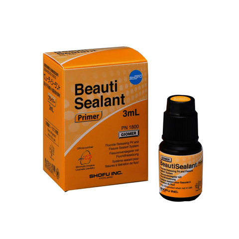 BeautiSealant Fluoride Releasing Pit and Fissure Sealant System Primer, 3 ml, 1/Pk, 1800