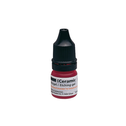 IPS Ceramic Etching Gel, 5 ml, Red, 1/Pk, 531548