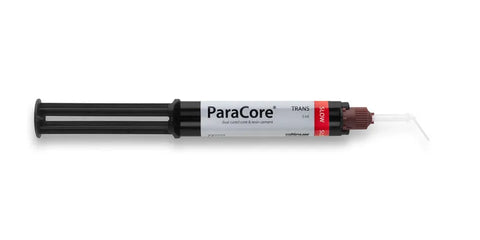 ParaCore SLOW Glass-Reinforced Core Build-Up Material, Dual-Cure, Automix Syringe Refill, 5 ml, Translucent, 2/Pk, 60011392